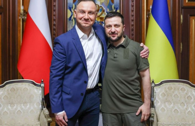 Дуда порадив Зеленському прийняти капітуляцію росії у Переяславі, – ЗМІ
