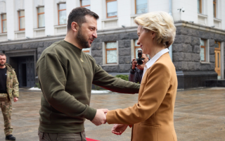 Зеленський зустрівся із президенткою Єврокомісії Урсулою фон дер Ляєн, фото