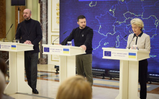 Обговорили безпеку і підтримку України та подальшу інтеграцію у ЄС, — Зеленський підбив підсумки саміту «Україна – ЄС»