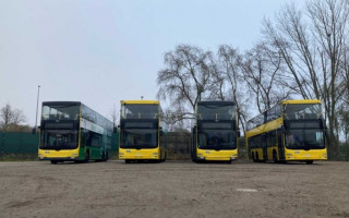 Коли у Києві запустять двоповерхові автобуси, подаровані Берліном