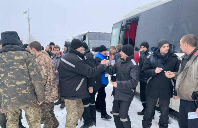 СБУ показала эксклюзивные кадры по обмену пленными