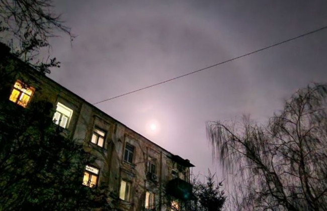 В небе над Киевом заметили уникальное природное явление, фото