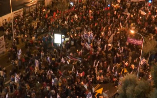 В Ізраїлі пройшов масштабний протест проти судової реформи Беньяміна Нетаньяху, відео