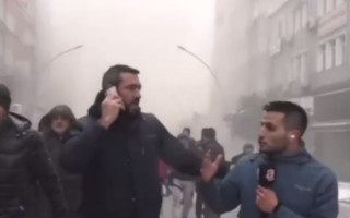 Землетрус у Туреччині: з'явилося відео, як люди тікають від падаючих будівель