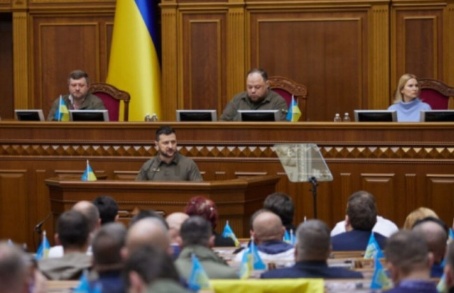 Парламент продовжив строк дії воєнного стану та загальної мобілізації на 90 днів