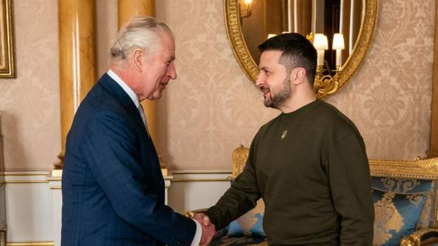 Зеленский встретился с Королем Чарльзом