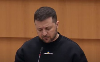 Зеленський виступає перед Європарламентом, трансляція