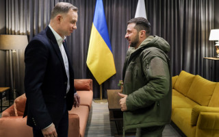 Владимир Зеленский встретился с Анджеем Дудой в польском Жешуве: о чем говорили, фото
