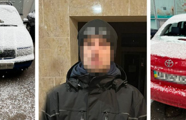 Трощив автівки киян: поліцейські затримали зловмисника, фото