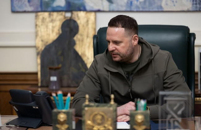 Керівник ОП Андрій Єрмак поінформував радника Байдена Джейка Саллівана про актуальну ситуацію на фронті