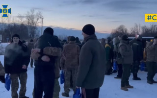 СБУ опублікувала ексклюзивне відео обміну полоненими