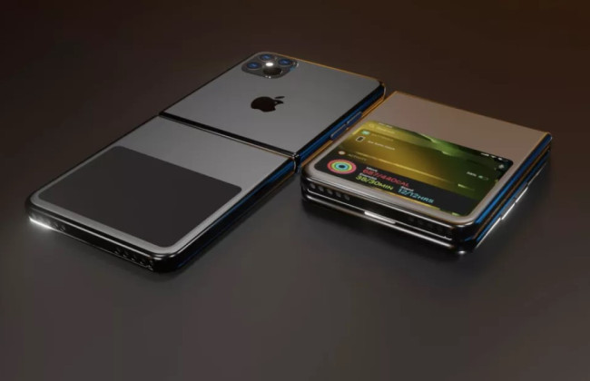 Apple запатентувала концепт складаного iPhone із сенсорними датчиками по всьому корпусу