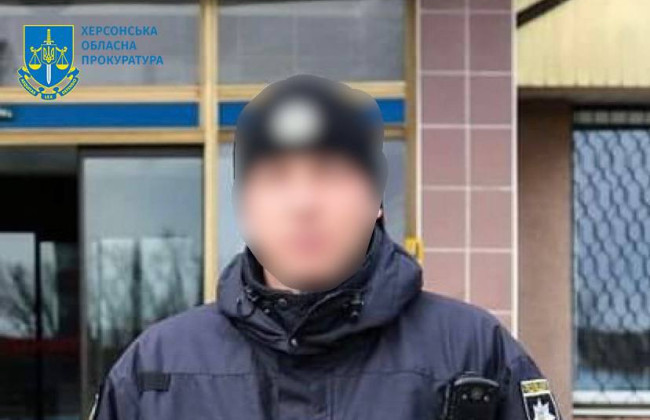 Здавав окупантам патріотів: у держзраді підозрюють експоліцейського з Херсонщини