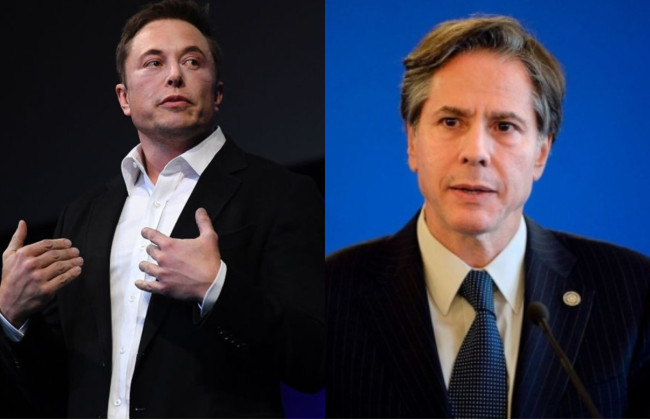 Правительство США имело разговоры с Илоном Маском об использовании Starlink в Украине, — Блинкен