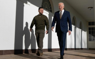 Джо Байден приїхав в Україну — ЗМІ