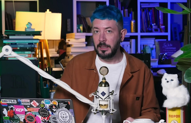 Російському дизайнеру Артемію Лєбєдєву заблокували канал на YouTube