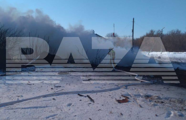 У Бєлгородській області впав російський Су-25: фото