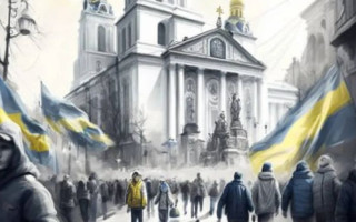 Нейросеть показала, каким видит Киев после победы: яркие фото