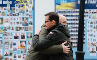 Прем’єр Польщі Моравецький приїхав до Києва у річницю вторгнення рф