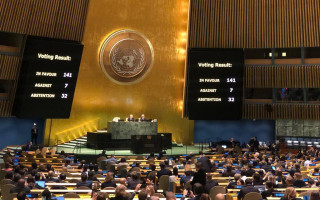 Генасамблея ООН ухвалила резолюцію щодо миру в Україні