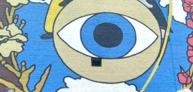 В Брюсселе создали первый украинский мурал, фото