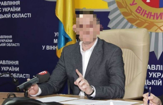 Розробив план диверсій в Україні: ексголову Нацполіції у Вінницькій області підозрюють у держзраді