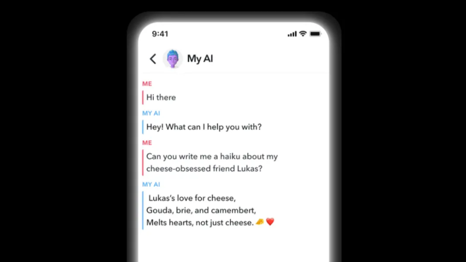 Snapchat випускає власного чат-бота зі штучним інтелектом на основі ChatGPT