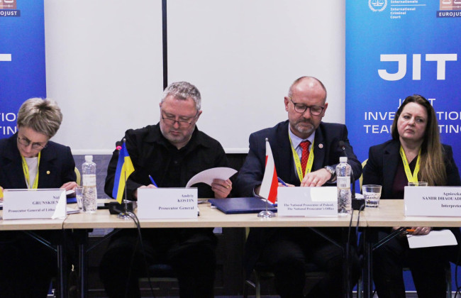 Прокурори підписали угоду про запуск Центру розслідування злочинів РФ