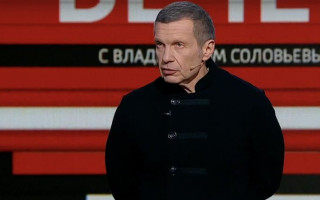 Російський пропагандист Соловйов потрапив під обстріл в Україні