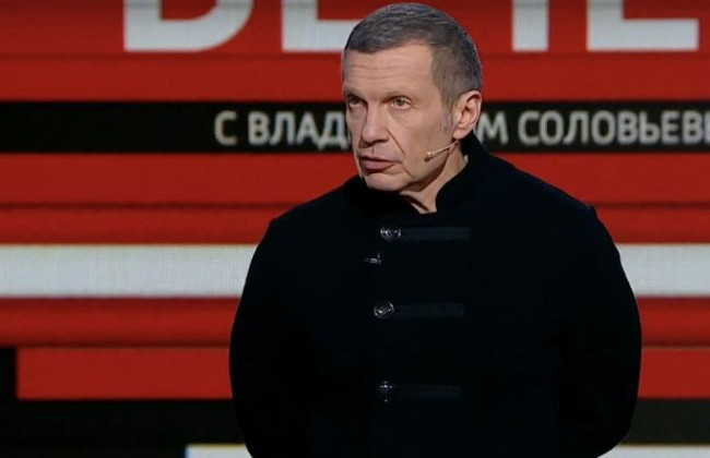 Російський пропагандист Соловйов потрапив під обстріл в Україні