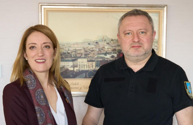 Андрій Костін обговорив з Робертою Мецолою механізми притягнення до відповідальності винних у воєнних злочинах