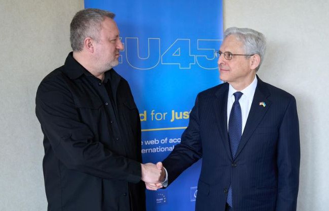 Костін обговорив з генпрокурором США питання направлення російських коштів на відбудову України