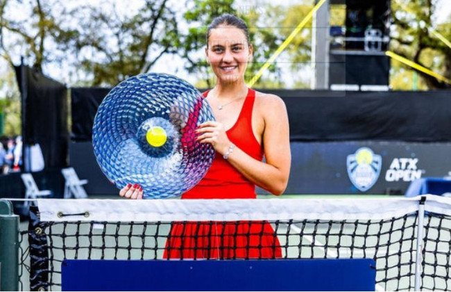 Украинка Марта Костюк выиграла теннисный турнир WTA в Остине