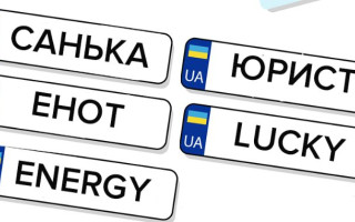 Українці зможуть замовити індивідуальні цифрові номера на авто через «Дію» - наказ