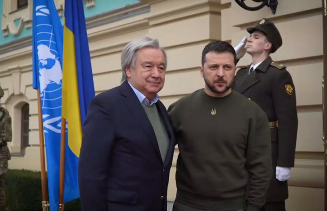 Україна та ООН наголосили на важливості продовження «зернової ініціативи»: результати зустрічі Зеленського і Гуттереша