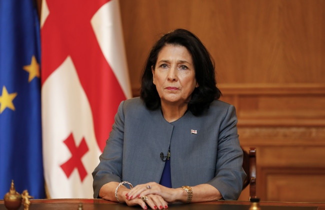 Протести у Грузії: президент країни підтримала мітингувальників