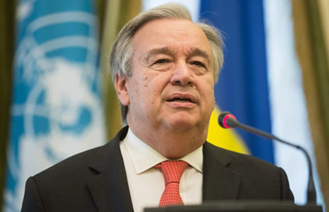Генсек ООН Антониу Гутерреш прибыл в Киев с визитом
