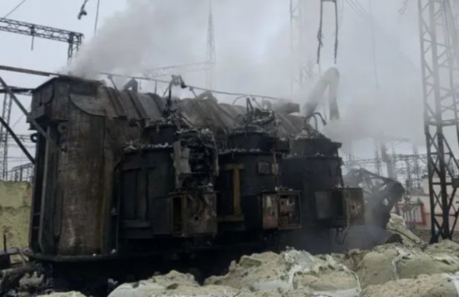 В результате ночной атаки россиян повреждены 3 теплоэлектростанции ДТЭК