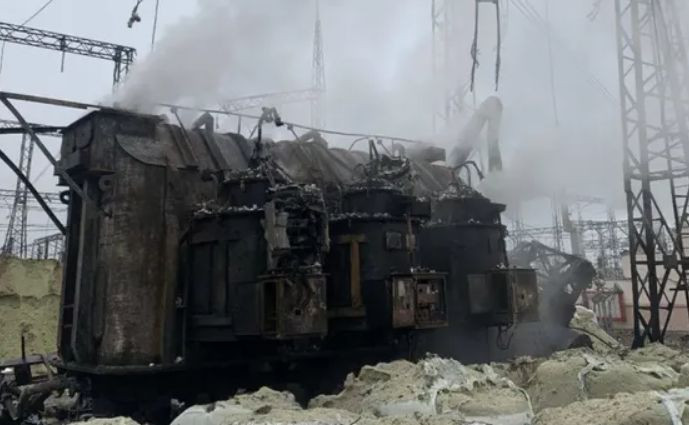 Внаслідок нічної атаки росіян пошкоджено 3 теплоелектростанції ДТЕК