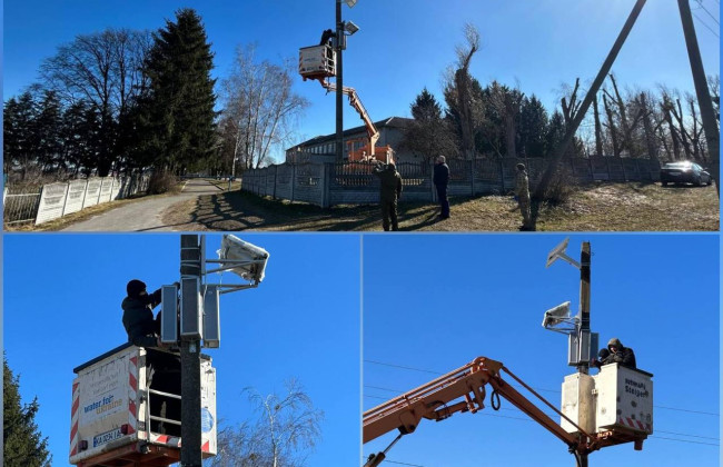 В селах Ирпенской городской территориальной общины устанавливают новые системы оповещения – на солнечных батареях