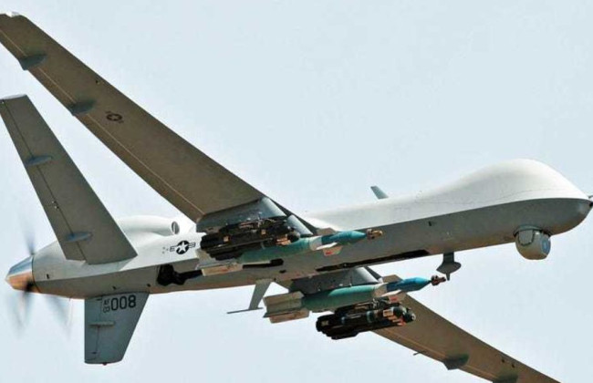 Российский боевой самолет столкнулся с американским беспилотником над Черным морем