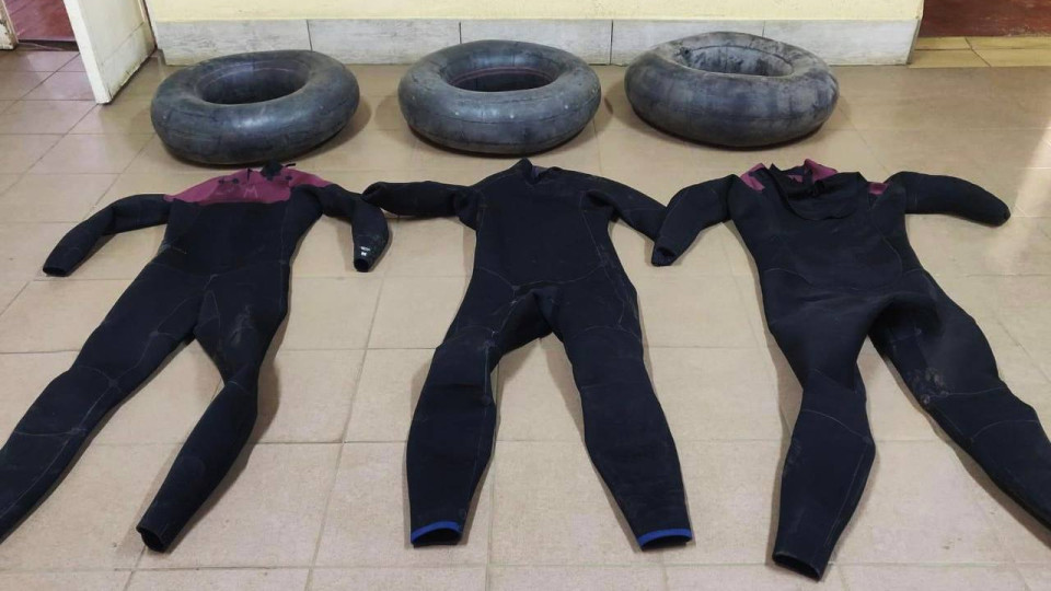 На Закарпатье задержали 8 мужчин, которые пытались попасть в Румынию, «вооружившись» гидрокостюмами