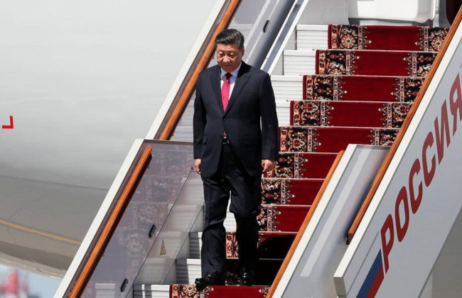 Лідер Китаю Сі Цзіньпін прибув з візитом до Москви