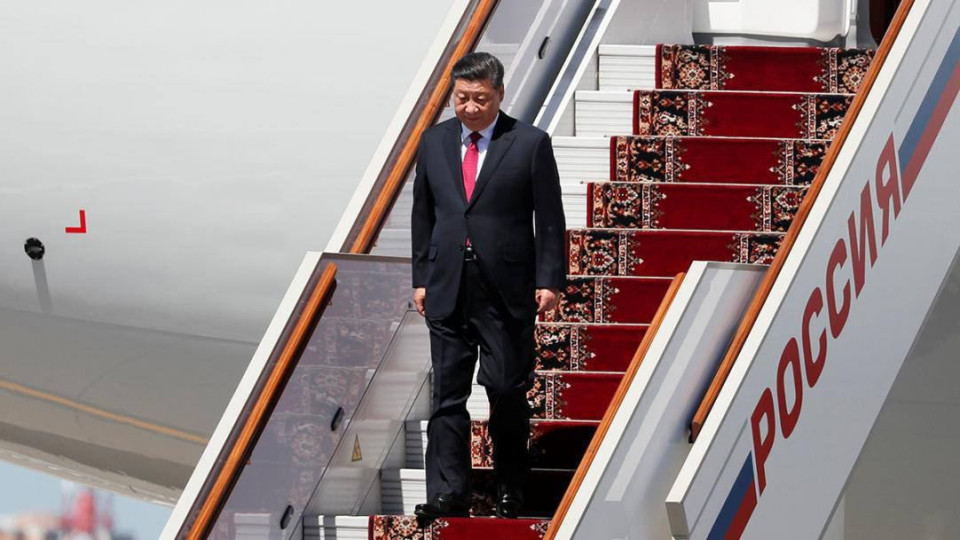 Лідер Китаю Сі Цзіньпін прибув з візитом до Москви