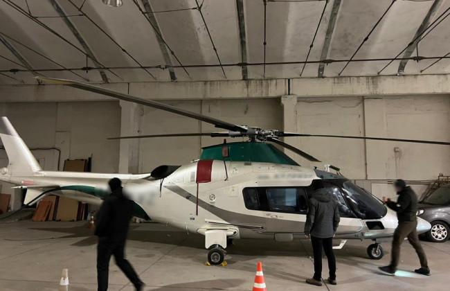 Арестован вертолет нардепа–акционера банка АО «Банк «Финансы и Кредит» Константина Жеваго