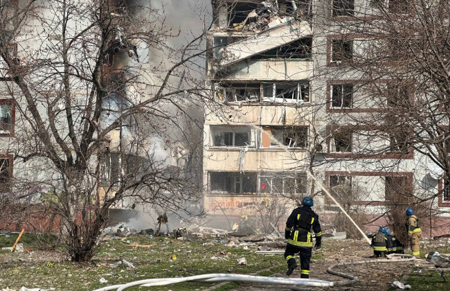 Чем оккупанты ударили по жилому кварталу Запорожья: ответ Воздушных сил