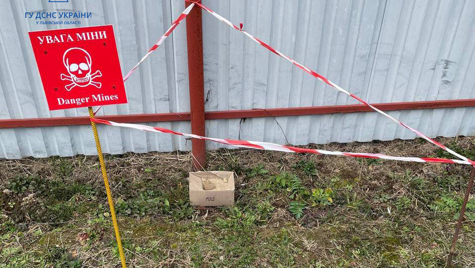 На Львовщине во время сортировки картофеля нашли гранату