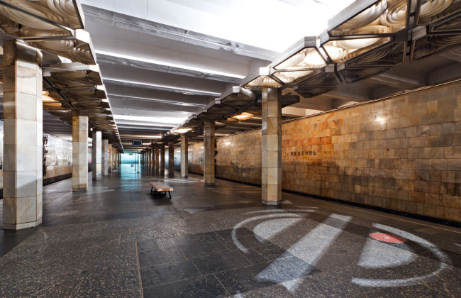 На станции метро «Оболонь» в Киеве изменится работа вестибюлей