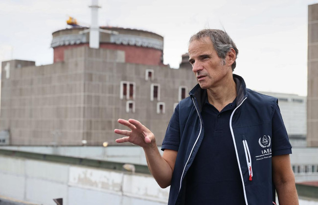 Гендиректор МАГАТЭ Гросси во второй раз посетит временно оккупированную Запорожскую АЭС