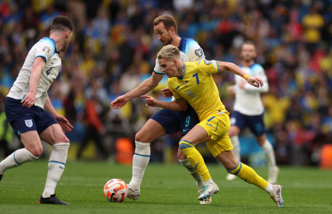 Отбор на Евро-2024: Англия обыграла Украину со счетом 2:0